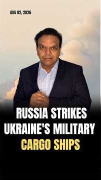 Russia Strikes Ships Carrying Weaponsto Ukraine? #russia #ukraine #drone #dronestrike #dronestrikes