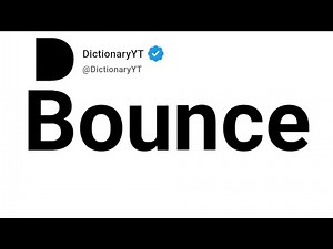 Bounce Synonyms | Thesaurus | Similar Words