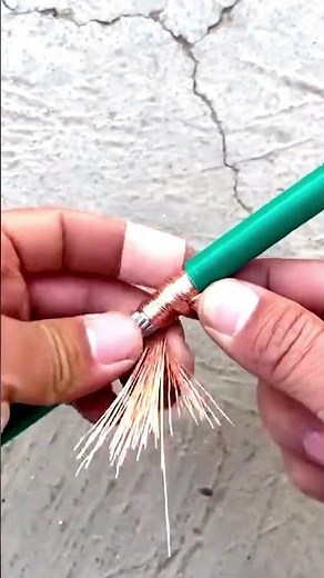 "How to Properly Join Electric Wires | Strong & Secure Connection 🔌 #Shorts"