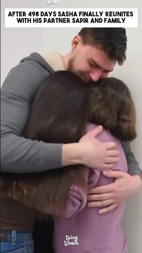 Released HOSTAGE from Gaza Sasha Troufanov FINALLY home with his FAMILY. #israel