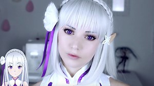 293K views · 401 reactions | Look just like Emilia from Re:Zero − Starting Life in Another World ✨ Makeup Tutorial by Kleiner Pixel: https://youtu.be/h8FMnG66BOU | VRV | Facebook