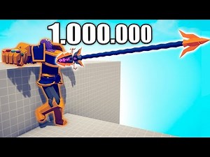 1.000.000 DAMAGE GUNGNIR & SKEWER vs UNITS COMPILATION - TABS | Totally Accurate Battle Simulator