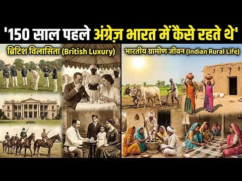 How people lived 150 year ago? colonial india.