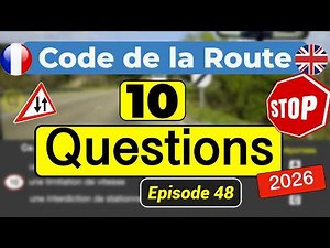 Quiz #48 Code De La Route | Les Questions Pièges De L'Examen