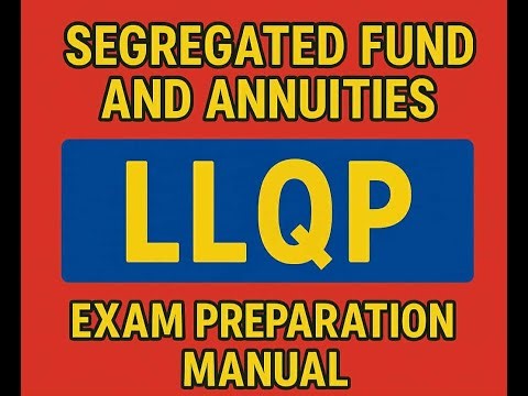 Segregated funds and annuities Chapter 1 – Investment and savings