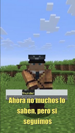 TUTORIAL comando /WEATHER de MINECRAFT