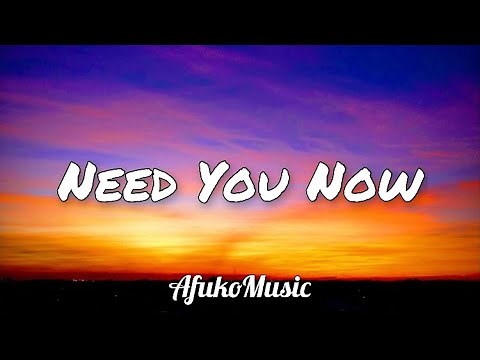 Lady Antebellum - Need You Now (Lyrics) | It's a quarter after one I'm all alone and I need you now