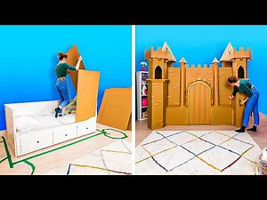 Genius Cardboard Box Hacks To Transform Your Space