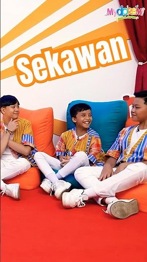 Serunya Michael & Junso bersama Sekawan! #mydoremi #kidsonstage #kidosband #laguanak #shorts