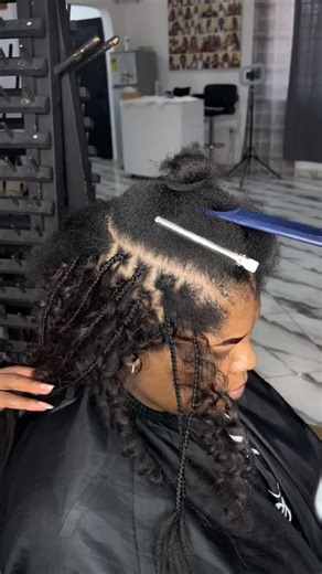 Natural Goddess Braids Tutorial for Black Women