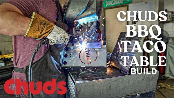New BBQ Pit Build, the Griddle/Taco Table! | Chuds BBQ
