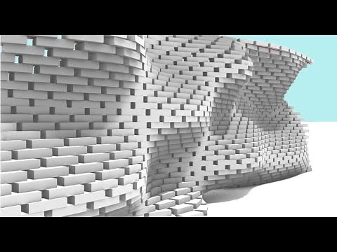 Rhino Grasshopper Brick Wall Generation Tutorial (Part 1)
