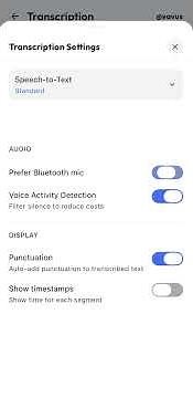 Vavus AI on iPhone — Transcription Mode (Speech-to-Text, no translation) #smartphone #chatgpt #tech