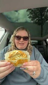 Trying the new Custard cream chunked and loaded cookie from M&S