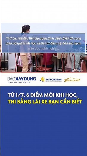 Từ 1/7, những điểm mới thi bằng lái xe bạn cần biết