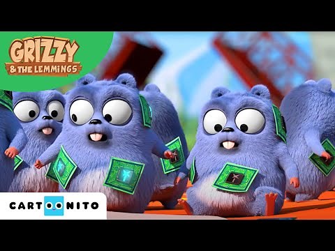 Grizzly i lemingi | Nowoczesna technologia | Cartoonito