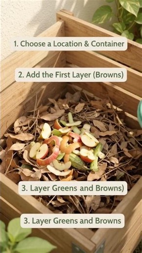 Simple tips to prepare compost #ushasgarden #composting #compostbin #aeration #dosanddonts #organic