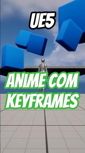 How to animate in Unreal Engine using keyframes #animation #unrealengine #ue5 #gamedev #indiedev