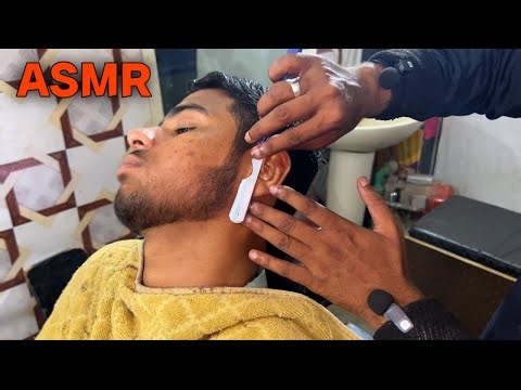 ASMR BEARD TRIM & SHAPE UP | INTENSE CRUNCHY SOUNDS;