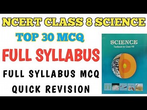 Best MCQ Class 8 Science Full Syllabus || Class 8 Science MCQ @MCQ NCERT #mcqclass8 #ctet #ncert