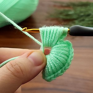 Very easy Tunisian crochet ribbon model explanation #crochet #knitting | Aslı ile sanatsal tasarımlar