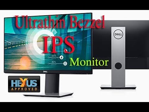 Dell P2419H - Monitor IPS With an Ultrathin Design.