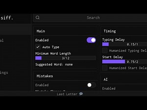 Script, Last Letter💬 *Auto Type* OP [KEYLESS]