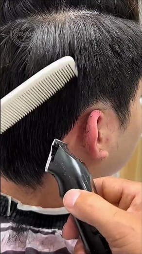 Simple point C cup Haircut #barbero #usashorts #barber #ukbarber