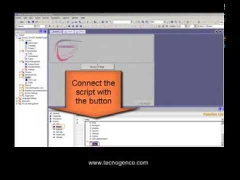 Wincc flexible tutorial - timer function in a script