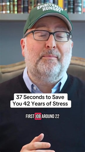 42 years is too long to live in stress. To help counteract that, the Kabbalists teach: you don’t control everything, you’re never alone, and what’s meant for you will always find you. #spiritualgrowth #spiritualwellness #raisingconsciousness #kabbalah #awakeningconsciousness | Michael Berg