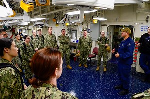 CRTS-2 and CRTS-6 Shipboard Familiarization Aboard USS Tripoli (LHA 7) 250507-N-AU520-1041