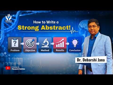 How to Write an Abstract | Step-by-Step Guide for Research Papers || Research Solution