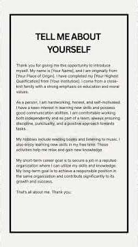 Self Introduction in English | Best Example