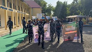 Bauchi State Police Command Stage a Walk for CRIME-FREE CHRISTMAS IN BAUCHI STATE: Promoting Peace, Preventing Crime this Christmas | Bauchi State Police Command