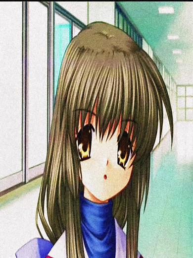 starfish girl #fukoibuki #clannad #clannadafterstory #visualnovel #moestyle fukochan anime retro missedkiss nagisafurukawa aesthetic