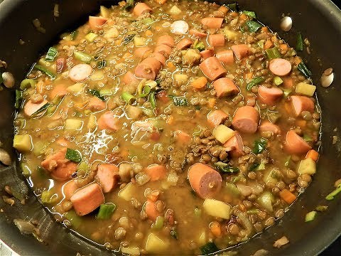 Linsensuppe nach Omas Rezept