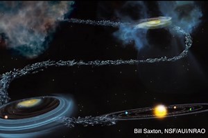 Which came first, Earth's water or the sun?