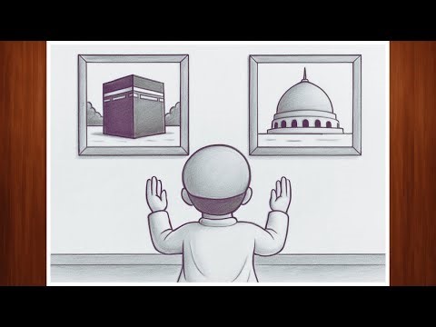 How to Draw a Boy Praying (Step by Step)