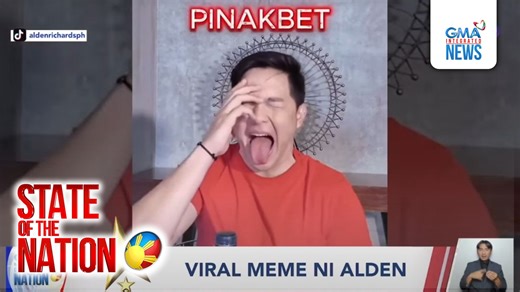 ENTERTAINMENT SPOTLIGHT: Alden Richards, nilaro ang muling paggawa ng kaniyang viral meme. | State of the Nation - GMA News