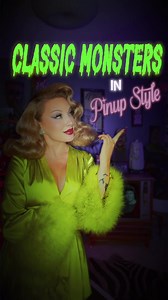 Monster Mash Halloween Outfit Ideas: Classic Monsters Pin-Up