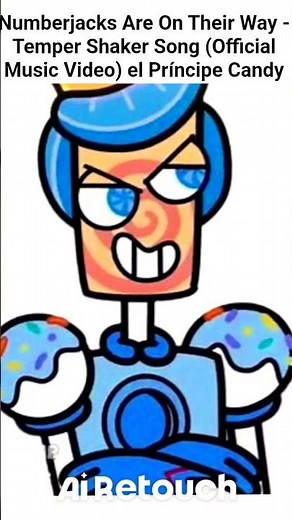 Numberjacks Are On Their Way - Temper Shaker Song (Official Music Video) el Príncipe Candy