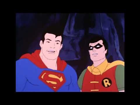 The Legion of Doom eliminate Batman (Challenge of the Super Friends 1978)