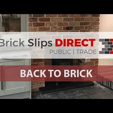Chimney Breast - Reclaimed Brick Slips Installation