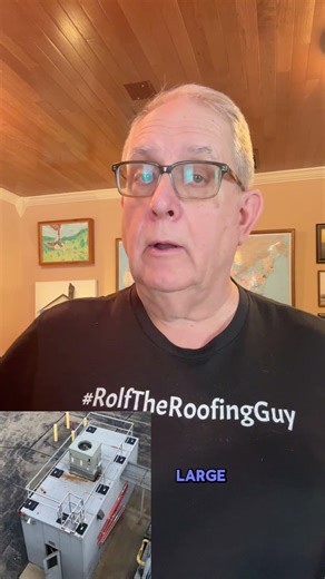 Are some #roofs just too small to worry about #safety for your employees? With #RolfTheRoofingGuy
