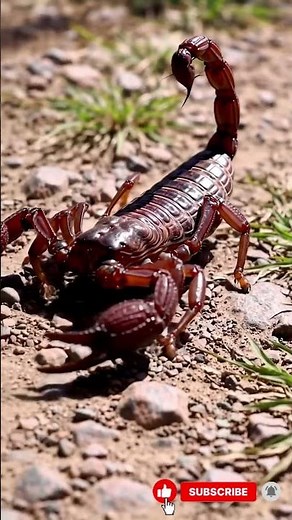 Close-Up Crawl 🐜🔍 | Insect Moves Across the Rock