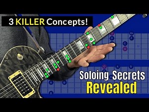 How To Solo On Guitar - 3 SIMPLE Techniques That Sound AMAZING!