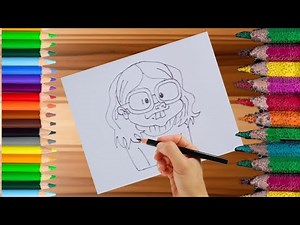 How to Draw a Funny Cartoon Character | Easy Step-by-Step Drawing Tutorial