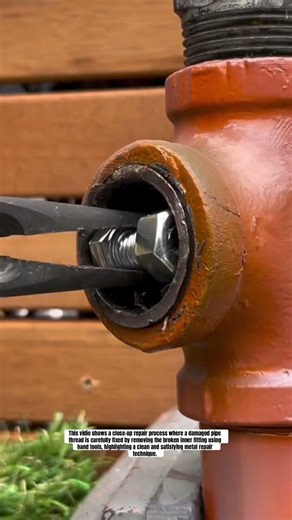 Perfect Pipe Thread Repair Hack | Removing Stuck Fittings Like a Pro