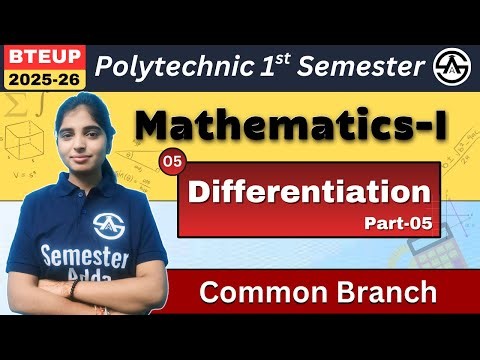 Mathematics-I | Differential Calculus | L-11 | Polytechnic 1st Sem | Session 2025-26