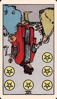 Six of Pentacles Reversed Tarot Meaning | Elliot Oracle
